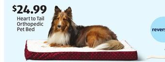 Aldi Heart to tail orthopedic pet bed offer