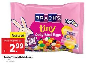 Lidl Brach's® tiny jelly bird eggs offer