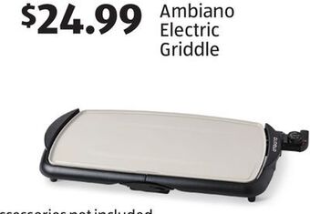 Aldi Ambiano electric griddle offer