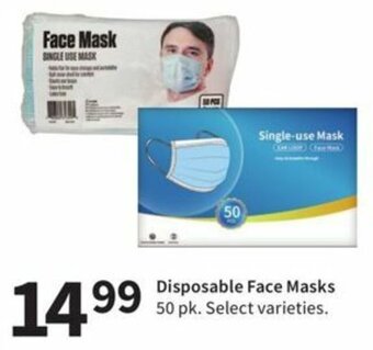 Walgreens Disposable Face Masks offer