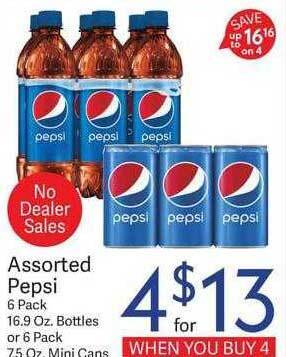 Riesbeck Assorted pepsi offer