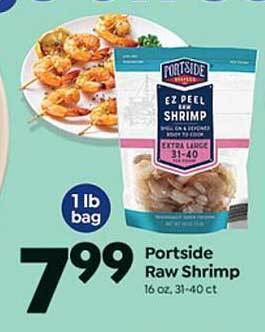 Save a Lot Portside raw shrimp offer