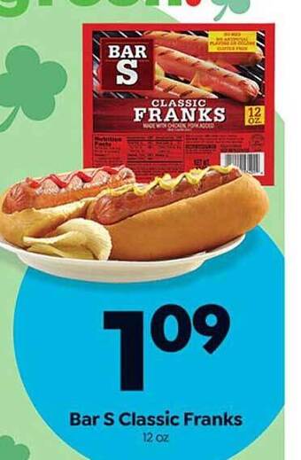 Save a Lot Bar s classic franks offer