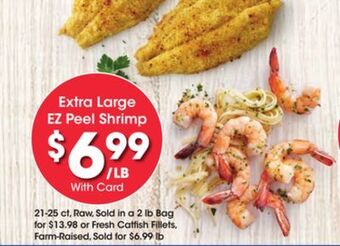 Kroger Extra large ez peel shrimp offer