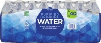 Kroger 40-pack kroger purified water offer