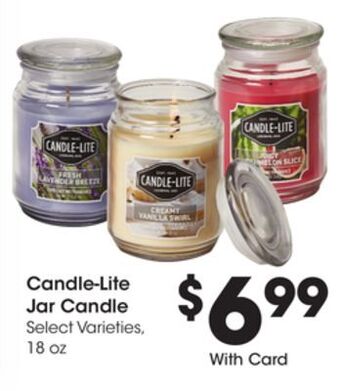 Kroger Candle-lite jar candle offer
