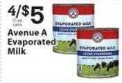 Associated Avenue a evaporated milk offer