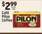 Associated Café pilon coffee offer