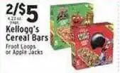 Associated Kellogg's cereal bars offer