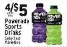 Associated Powerade sports drinks offer