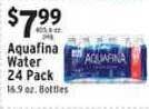 Associated Aquafina water offer