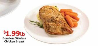 Fareway Boneless skinless chicken breast offer