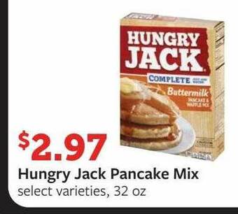 Fareway Hungry jack pancake mix offer