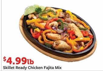 Fareway Skillet ready chicken fajita mix offer