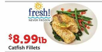Fareway Catfish fillets offer