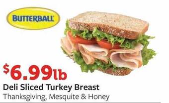 Fareway Deli sliced turkey breast offer