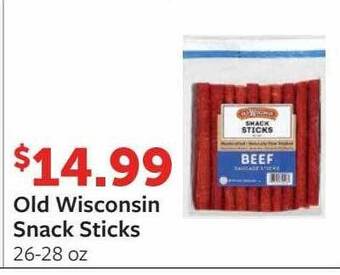 Fareway Old wisconsin snack sticks offer