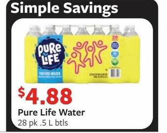 Fareway Pure life water offer