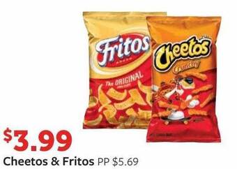Fareway Cheetos & fritos offer
