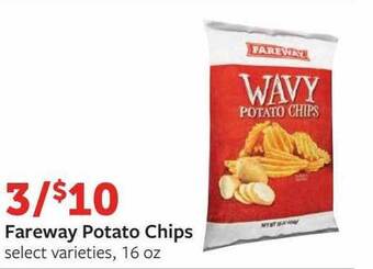 Fareway Fareway potato chips offer