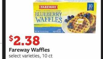 Fareway Fareway waffles offer