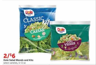 Fareway Dole salad blends and kits offer