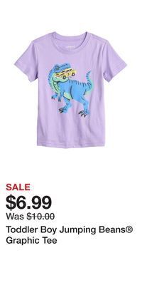 Kohl's Toddler boy jumping beans® graphic tee offer