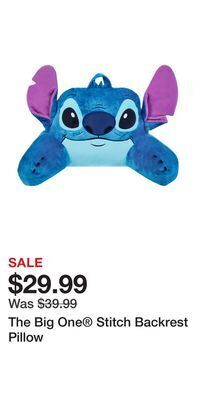 Kohl's The big one® stitch backrest pillow offer