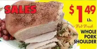 Met Foodmarkets Whole pork shoulder offer