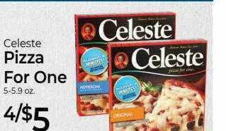 Weis Markets Celeste pizza for one offer