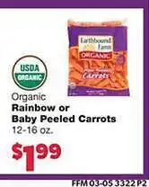 Family Fresh Market Rainbow or baby peeled carrots offer