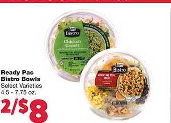 Family Fresh Market Ready pac bistro bowls offer