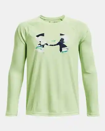 Under Armour Boys' ua tech™ logo fill long sleeve offer