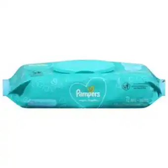 La Bonita Supermarkets Pampers wipes, baby-clean, 72 wipes offer