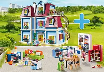 Playmobil Pm2104a bundle dollhouse offer