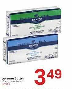 Albertsons Lucerne butter offer