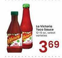 Albertsons La victoria taco sauce offer