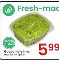 Albertsons Guacamole offer