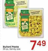 Albertsons Buitoni pasta offer