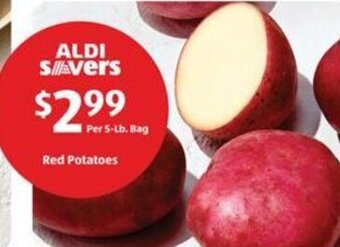 Aldi Red Potatoes offer