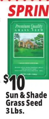 Ocean State Job Lot Sun & shade grass seed 3lbs. offer