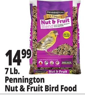 Ocean State Job Lot Pennington ultimate nut & fruit blend wild bird seed, 7 lbs offer