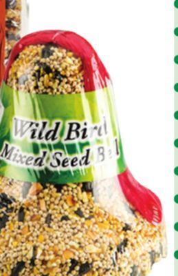 Ocean State Job Lot Mixed seed bird bell offer