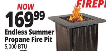 Ocean State Job Lot Endless summer propane fire pit offer
