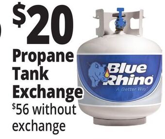Ocean State Job Lot Propane tank exchange offer