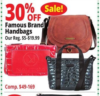 Ocean State Job Lot Famous brand handbags offer