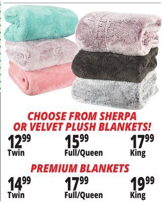 Ocean State Job Lot Blankets & throws offer