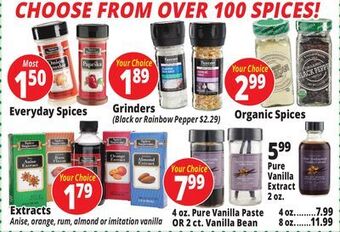 Ocean State Job Lot Spices offer