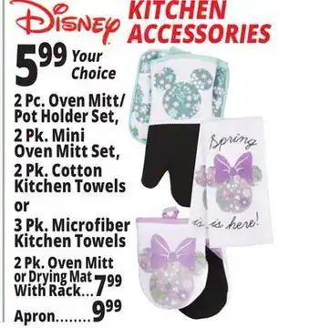 Ocean State Job Lot Disney kitchen accessories offer