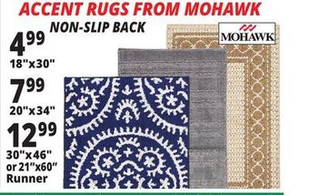 Ocean State Job Lot Mohawk accent rugs offer